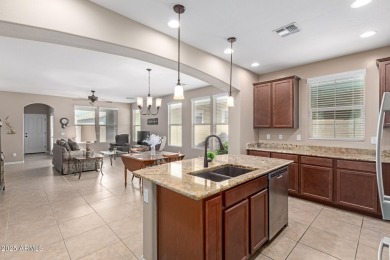 Nestled in the desirable Verrado community, this single-level on Verrado Golf Club  in Arizona - for sale on GolfHomes.com, golf home, golf lot