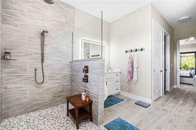 Welcome to your dream oasis! This stunning 3-bedroom, plus den on Palmetto-Pine Country Club in Florida - for sale on GolfHomes.com, golf home, golf lot