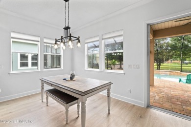 Move-in ready 5BR/3BA Modern Coastal Pool Home in Willowcove on Palm Valley Golf Club in Florida - for sale on GolfHomes.com, golf home, golf lot