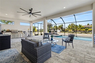 Welcome to your dream oasis! This stunning 3-bedroom, plus den on Palmetto-Pine Country Club in Florida - for sale on GolfHomes.com, golf home, golf lot