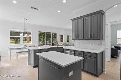 Move-in ready 5BR/3BA Modern Coastal Pool Home in Willowcove on Palm Valley Golf Club in Florida - for sale on GolfHomes.com, golf home, golf lot
