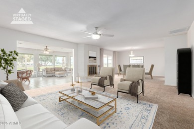 WOW, just WOW! Freshly painted thru out. NO POPCORN CEILINGS in on Pebblebrook Golf Course in Arizona - for sale on GolfHomes.com, golf home, golf lot