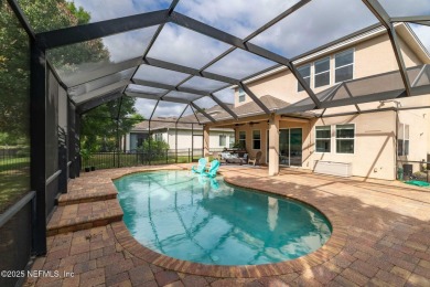 Move-in ready 5BR/3BA Modern Coastal Pool Home in Willowcove on Palm Valley Golf Club in Florida - for sale on GolfHomes.com, golf home, golf lot