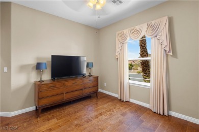 This single-level 3-bedroom, 2.5-bathroom home with a den, built on Wolf Creek At Paradise Canyon in Nevada - for sale on GolfHomes.com, golf home, golf lot