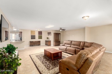 Spacious and beautifully updated, this Gemini model sits on a on Sun City Country Club in Arizona - for sale on GolfHomes.com, golf home, golf lot