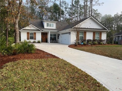 Immaculate Craftsman style home completed in 2022 by Bent Pine on The Club At Osprey Cove in Georgia - for sale on GolfHomes.com, golf home, golf lot