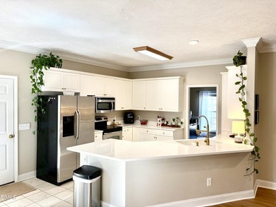 Beautifully updated home in Seven Lakes West featuring serene on Beacon Ridge Golf and Country Club in North Carolina - for sale on GolfHomes.com, golf home, golf lot