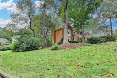 Nestled on a quiet cul-de-sac street just steps from the on Country Club of Roswell in Georgia - for sale on GolfHomes.com, golf home, golf lot