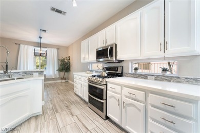 Discover this remodeled single story home in sought-after Sun on Desert Willow Golf Course in Nevada - for sale on GolfHomes.com, golf home, golf lot