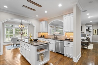 Welcome to this luxurious custom-built brick home situated on on Sapona Country Club, Inc. in North Carolina - for sale on GolfHomes.com, golf home, golf lot
