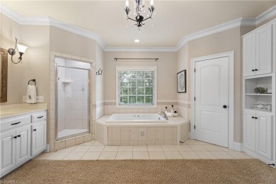 Welcome to this luxurious custom-built brick home situated on on Sapona Country Club, Inc. in North Carolina - for sale on GolfHomes.com, golf home, golf lot