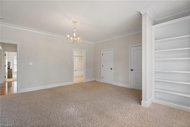 Welcome to this luxurious custom-built brick home situated on on Sapona Country Club, Inc. in North Carolina - for sale on GolfHomes.com, golf home, golf lot
