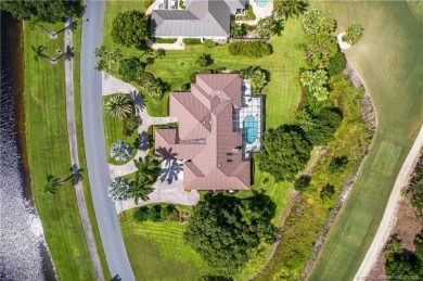 Spectacular location with stunning panoramic golf and water on Pipers Landing Country Club in Florida - for sale on GolfHomes.com, golf home, golf lot