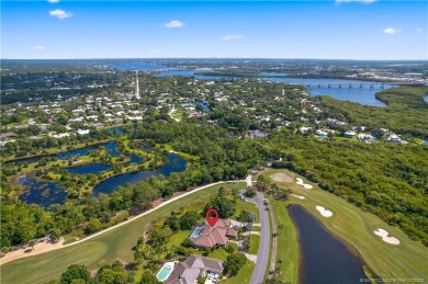 Spectacular location with stunning panoramic golf and water on Pipers Landing Country Club in Florida - for sale on GolfHomes.com, golf home, golf lot