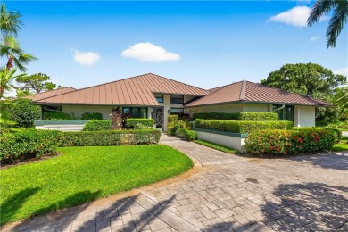 Spectacular location with stunning panoramic golf and water on Pipers Landing Country Club in Florida - for sale on GolfHomes.com, golf home, golf lot