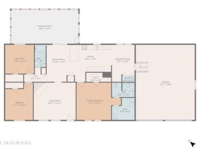 Three bedroom manufactured home with lake frontage on Lake on Lake Tansi Village Country Club in Tennessee - for sale on GolfHomes.com, golf home, golf lot