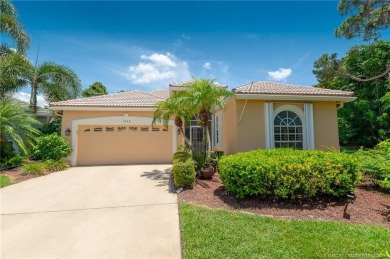 Charming Oasis in Ballantrae! Step inside this Light and Bright on Santa Lucia River Club in Florida - for sale on GolfHomes.com, golf home, golf lot