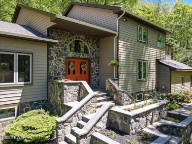 SECLUDED PARADISE in desirable golf community of Tanglwood Lakes on Paupack Hills Golf and Country Club in Pennsylvania - for sale on GolfHomes.com, golf home, golf lot