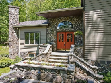 SECLUDED PARADISE in desirable golf community of Tanglwood Lakes on Paupack Hills Golf and Country Club in Pennsylvania - for sale on GolfHomes.com, golf home, golf lot