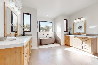 Welcome to your dream home! This brand-new, custom-built on The Club At Las Campanas  in New Mexico - for sale on GolfHomes.com, golf home, golf lot