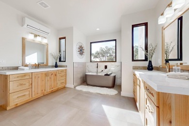 Welcome to your dream home! This brand-new, custom-built on The Club At Las Campanas  in New Mexico - for sale on GolfHomes.com, golf home, golf lot