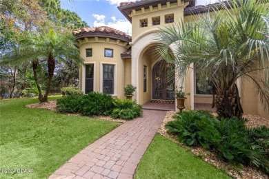 Exquisite Custom-Built Home with 270' Water Frontage in the on Hammock Dunes Club in Florida - for sale on GolfHomes.com, golf home, golf lot