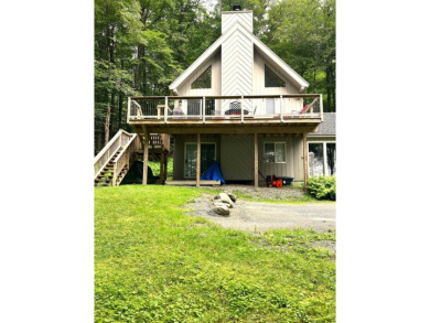 Section A - end of the road, low on the Hill, this Chalet style on Hermitage Club Golf Course in Vermont - for sale on GolfHomes.com, golf home, golf lot