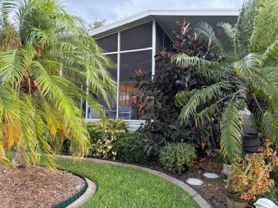 This home is in a 55 plus community with a monthly lot rent of on Crystal Lake Club in Florida - for sale on GolfHomes.com, golf home, golf lot