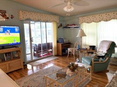 This home is in a 55 plus community with a monthly lot rent of on Crystal Lake Club in Florida - for sale on GolfHomes.com, golf home, golf lot