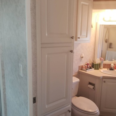 This large furnished 1/1 is located in The Waves RV Resort, a 55 on The Rookery At Marco in Florida - for sale on GolfHomes.com, golf home, golf lot