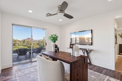 With breathtaking golf course, Red Mtn, and city light views on Red Mountain Ranch Country Club in Arizona - for sale on GolfHomes.com, golf home, golf lot