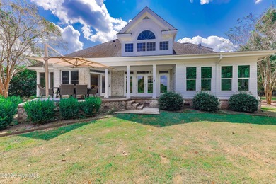 Upscale living with long golf views of Hole #3 of the on River Landing Golf Course in North Carolina - for sale on GolfHomes.com, golf home, golf lot