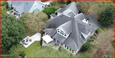 Upscale living with long golf views of Hole #3 of the on River Landing Golf Course in North Carolina - for sale on GolfHomes.com, golf home, golf lot