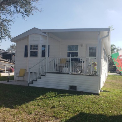 This large furnished 1/1 is located in The Waves RV Resort, a 55 on The Rookery At Marco in Florida - for sale on GolfHomes.com, golf home, golf lot