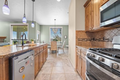 Gorgeous home located at the #12 hole of Red Hawk Golf Course on Hunters Point Golf Club in Idaho - for sale on GolfHomes.com, golf home, golf lot