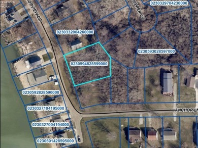 Build your island getaway on this cleared double lot offering on Burgundy Bay Association in Ohio - for sale on GolfHomes.com, golf home, golf lot