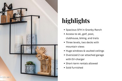 This modern four-bedroom single-family home in Granby Ranch on Headwaters Golf Course At Granby Ranch in Colorado - for sale on GolfHomes.com, golf home, golf lot