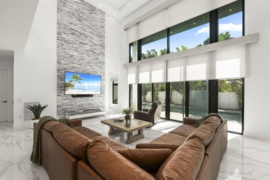 Contemporary Coastal Living in Boca Raton. Stunning Custom Built on  in Florida - for sale on GolfHomes.com, golf home, golf lot