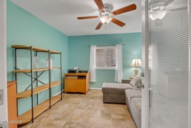 This home puts comfort and leisure front and center. Perched on on Sun City Riverview Golf Course in Arizona - for sale on GolfHomes.com, golf home, golf lot