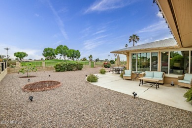 This home puts comfort and leisure front and center. Perched on on Sun City Riverview Golf Course in Arizona - for sale on GolfHomes.com, golf home, golf lot