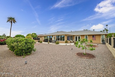 This home puts comfort and leisure front and center. Perched on on Sun City Riverview Golf Course in Arizona - for sale on GolfHomes.com, golf home, golf lot
