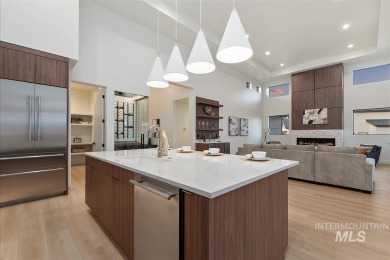 Exceptional custom home design by Boise River Builders, located on River Birch Golf Course in Idaho - for sale on GolfHomes.com, golf home, golf lot