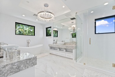 Contemporary Coastal Living in Boca Raton. Stunning Custom Built on  in Florida - for sale on GolfHomes.com, golf home, golf lot