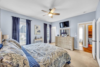 Highly desirable end-unit townhome in the sought-after Heritage on Heritage Golf Club in North Carolina - for sale on GolfHomes.com, golf home, golf lot