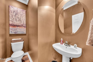 Highly desirable end-unit townhome in the sought-after Heritage on Heritage Golf Club in North Carolina - for sale on GolfHomes.com, golf home, golf lot