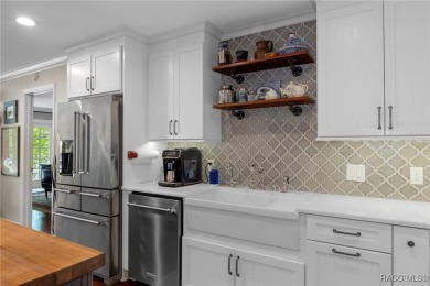 This updated waterfront stilt home in Crystal River is a rare on Plantation Inn and Golf Resort  in Florida - for sale on GolfHomes.com, golf home, golf lot