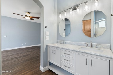 Beautifully updated home in a vibrant 55+ community! This on Arizona Traditions Golf Club in Arizona - for sale on GolfHomes.com, golf home, golf lot