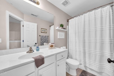 Highly desirable end-unit townhome in the sought-after Heritage on Heritage Golf Club in North Carolina - for sale on GolfHomes.com, golf home, golf lot