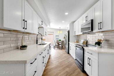 Beautifully remodeled Sun City gem with RARE oversized epoxied 2 on Sun City Riverview Golf Course in Arizona - for sale on GolfHomes.com, golf home, golf lot