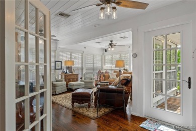 This updated waterfront stilt home in Crystal River is a rare on Plantation Inn and Golf Resort  in Florida - for sale on GolfHomes.com, golf home, golf lot